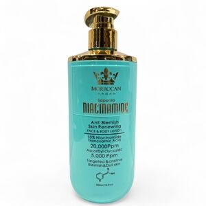 Moroccan Argan 10% Niacinamide ANTI-BLEMISH Face & Body lotion 16.9oz AUTHENTIC